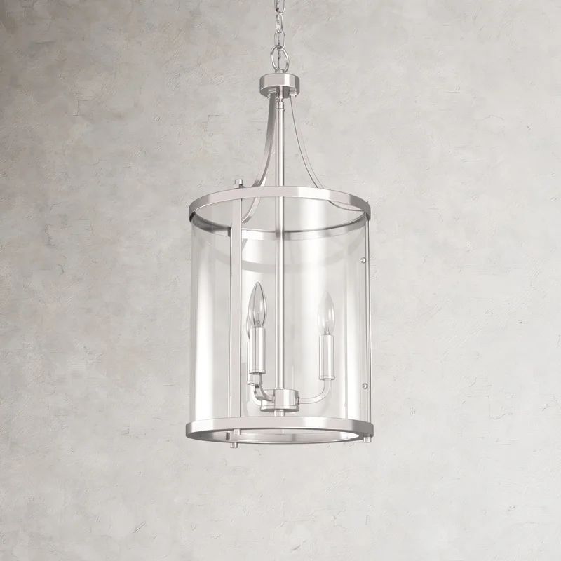 Cleveland 3 - Light Dimmable Lantern Cylinder Chandelier | Wayfair North America