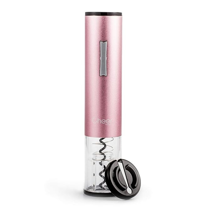 Electric Wine Opener Automatic Cordless One Touch Wine Opener Battery-Operated Corkscrew Foil Cut... | Amazon (US)