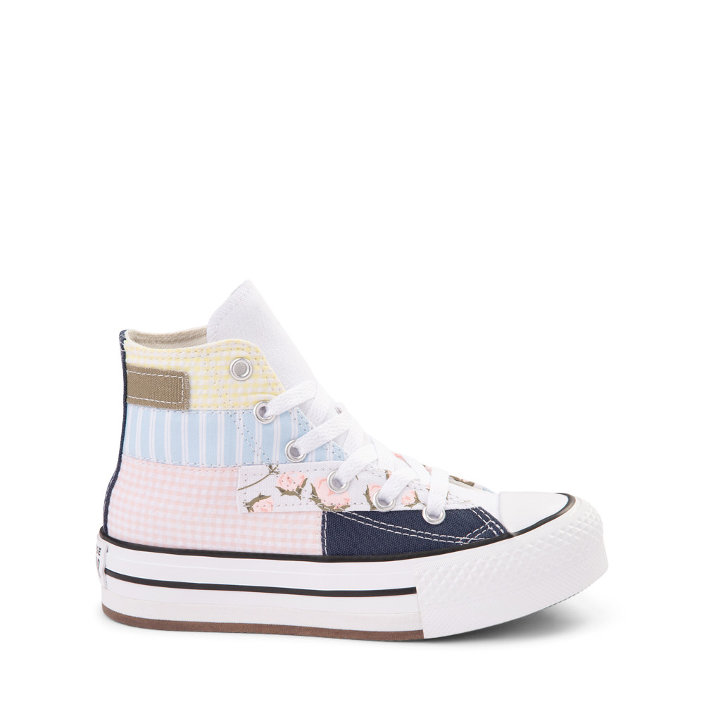 Converse Chuck Taylor All Star Lift Hi Sneaker - Little Kid - Picnic Patchwork | Journeys