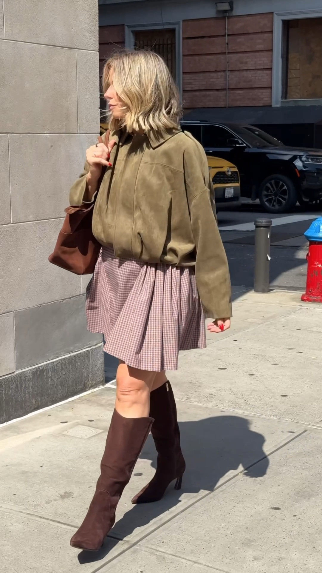 Both boots are true to size.  Perfect for fall!!