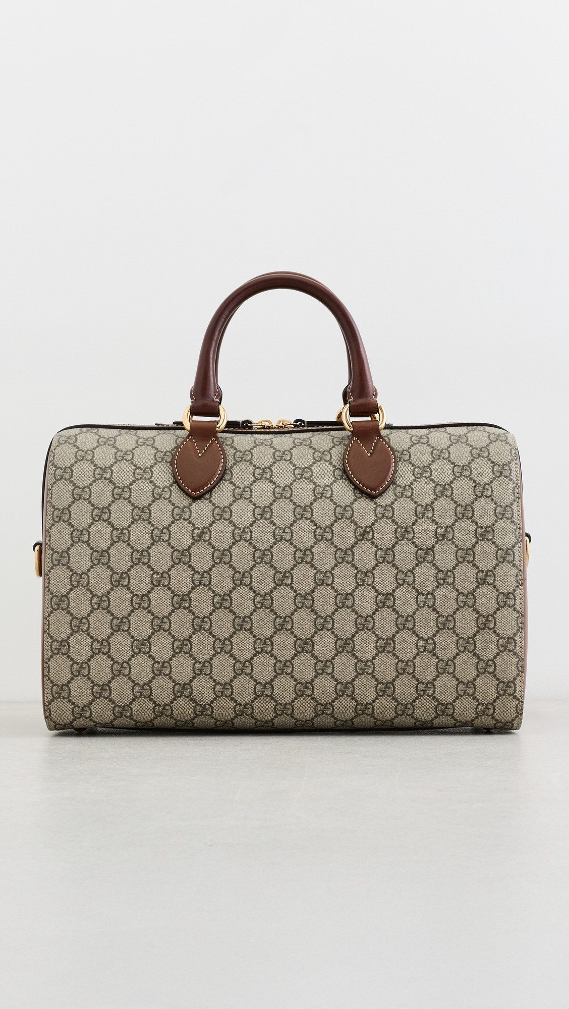 Gucci Coated Canvas Boston Handbag | Shopbop