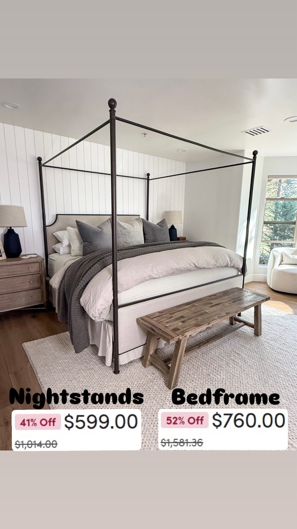 My bedroom furniture is all from Wayfair and I’ll link what you don’t see in this photo. 
Bed frame and nightstands on sale

#LTKStyleTip

#LTKSaleAlert #LTKHome #LTKmomlife
