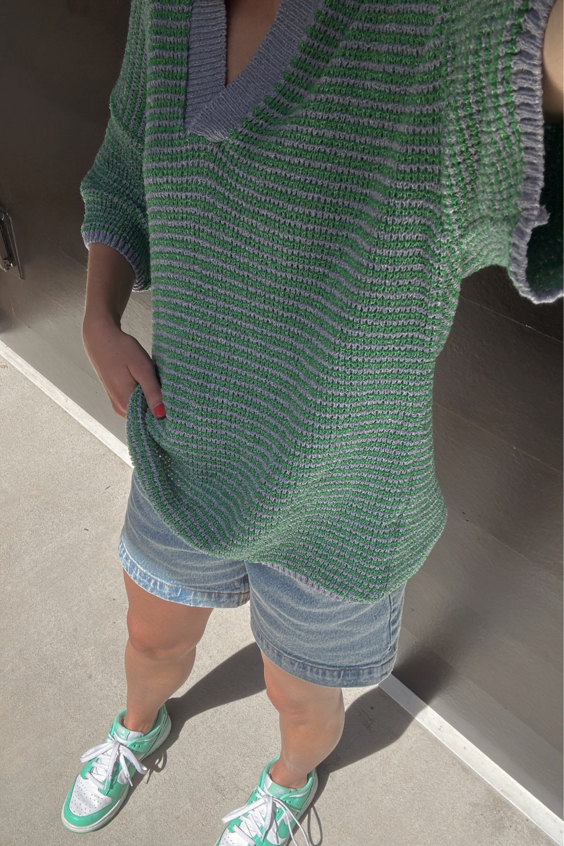 It’s giving cool pawpaw golf vibe😂 shirt is Zara! 