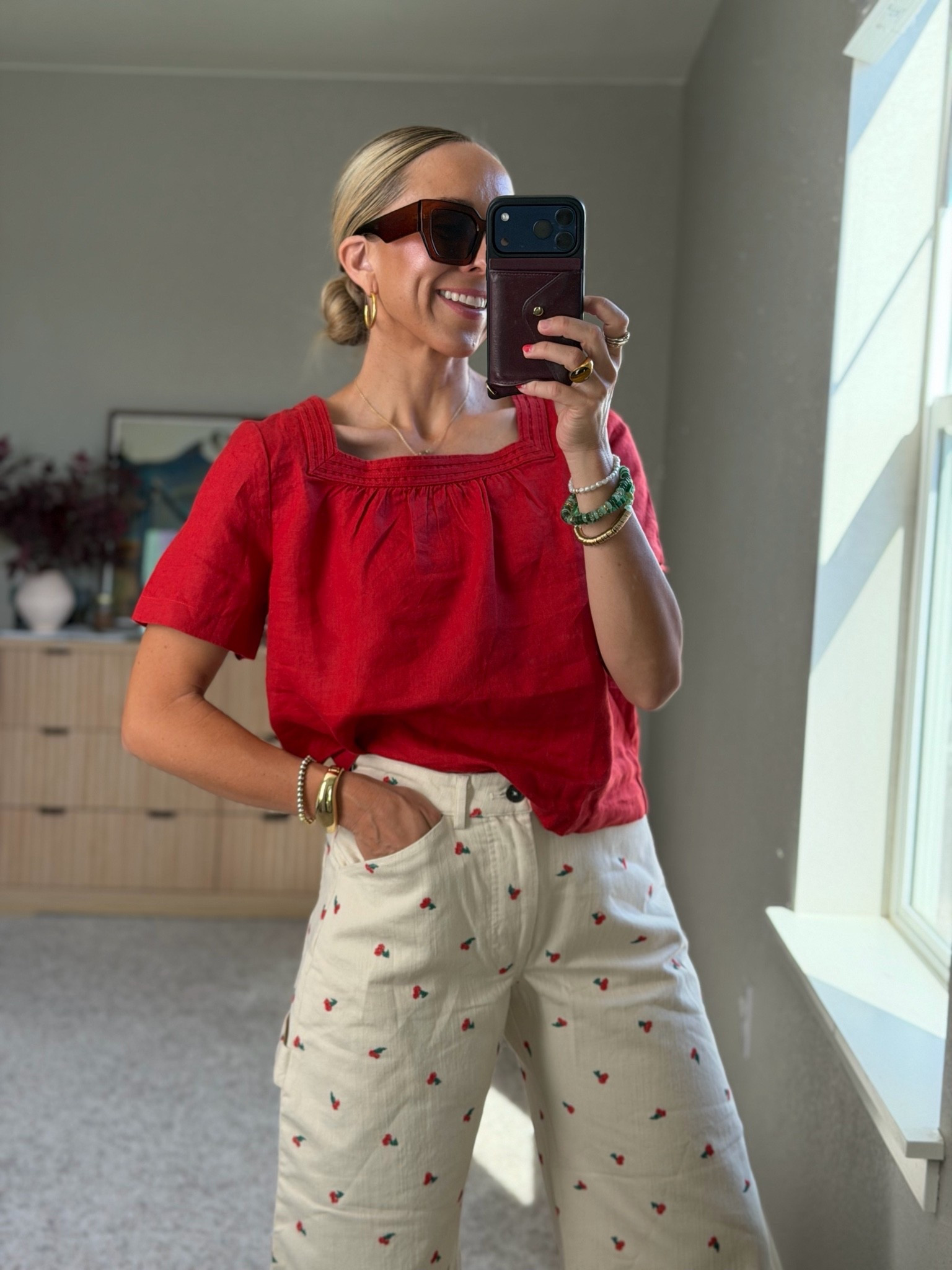 These new tops from @quince are perfect for back to school, teachers and anyone who works outside of the home! Quality and fit are all fantastic.  True to size in everything.🫶 #quincepartner

#LTKgrwm #LTKootd
