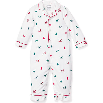 Click for more info about Infant Romper, Sleigh Bells in the Snow
