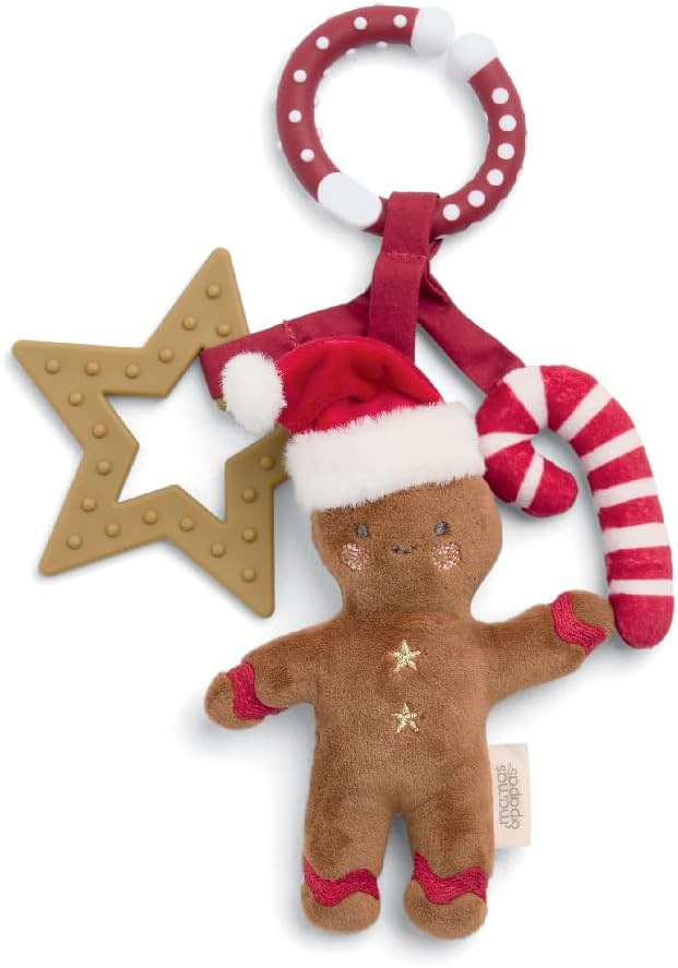Mamas & Papas My First Christmas 2025 Linki Toy, Gingerbread Man | Amazon (UK)