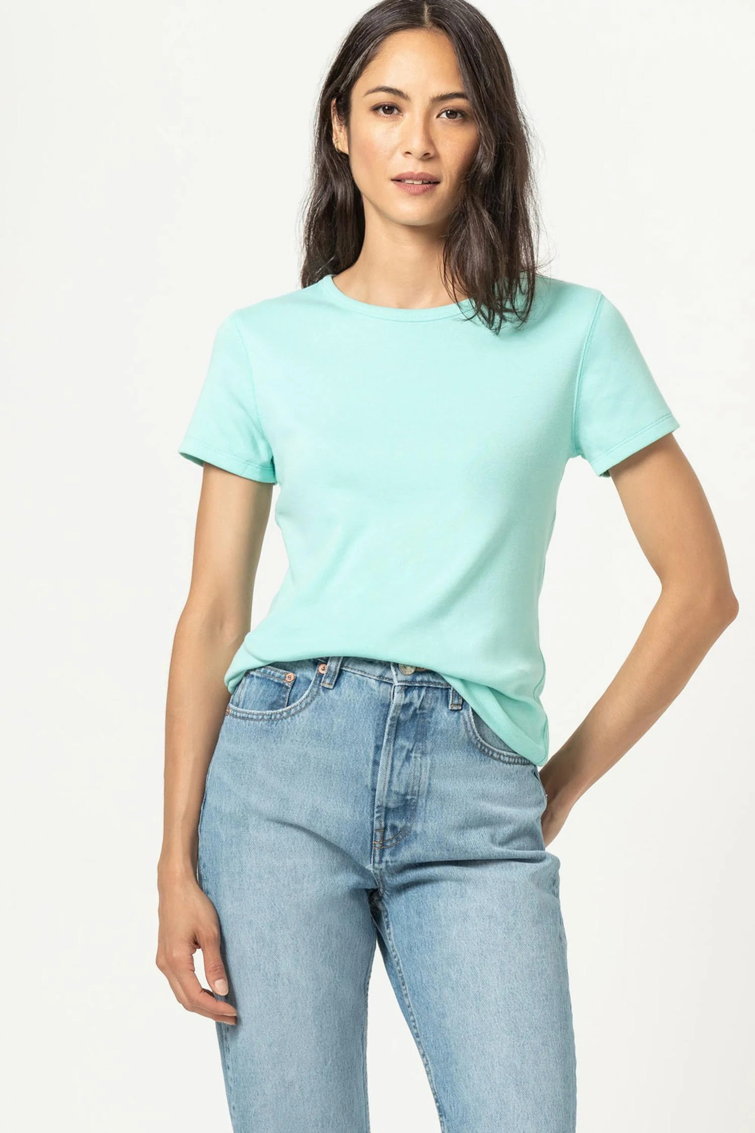 Short Sleeve Crew | Lilla P