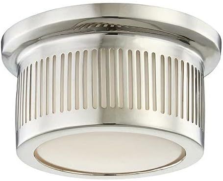 Hudson Valley Lighting 1440-PN Bangor LED Flush Mount - 6 Inches Wide by 3.25 Inches High, Finish... | Amazon (US)