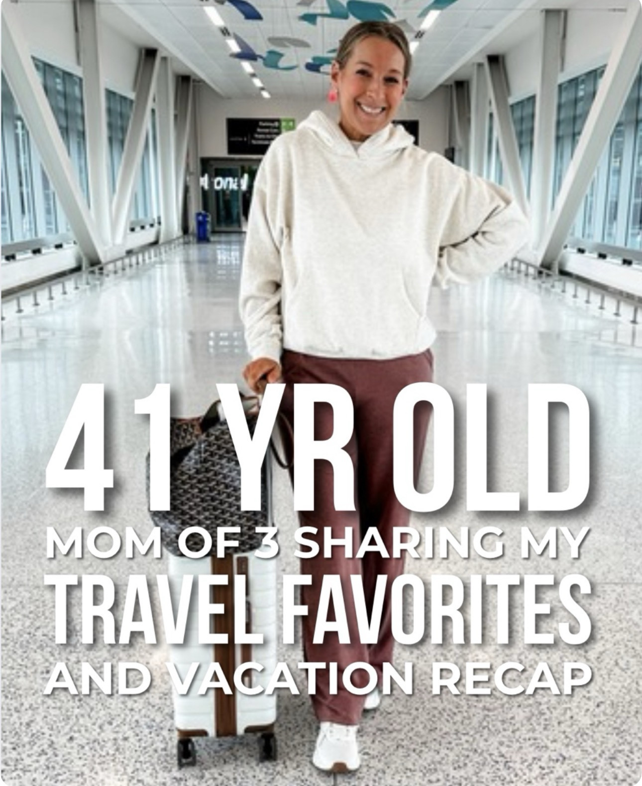 My travel favorites!!! Mediums in everything and I used color golden hour for the spf 40 tint! Lmk if you have questions! Tried these new travel size skincare products and LOVED them. Linked them below. They’re veriphy  
@onequince @Vuori US @Fabletics @Target @Supergoop! 

#LTKPetite #LTKTravel #LTKBeauty