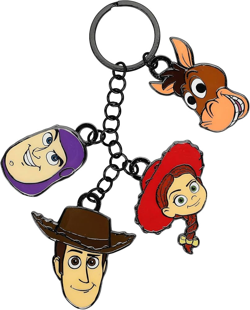 Bioworld Toy Story Favorite Characters Multi Charm Keychain | Amazon (US)