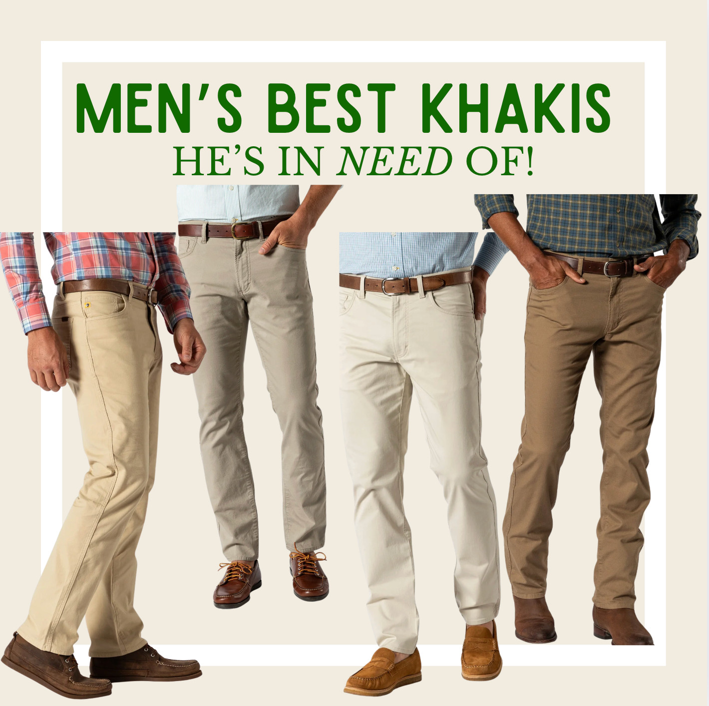 The best men’s khakis that *actually* fit with boots. Grab a pair for your Valentine and use code WELCOMEDH10 for $10 off!  ❤️💌


#LTKgiftguide #ValentinesDayGifts #GiftsForHim #BootStyle #BootReady #Khakis #MensBoots #WesternStyle
#CasualMenswear #DressedCasual #LTKmens #LTKmenswear #MensStyle #MensFashion #MensOutfits
#EverydayStyle #ClassicStyle #ModernMenswear
#MensGiftIdeas #ValentinesGiftForHim 

 #LTKTall #LTKWorkwear #LTKMens