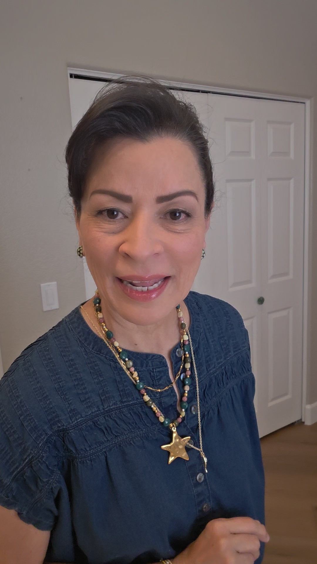 Elevate any simple outfit with great jewelry! Todays fit was perfect for layering some necklaces. I'm loving my star necklace from Beljoy 🥰Bottom in xs, top in m and sandal in 9.#beljoyjewelry #walmartstyle#oldnavy#targetstyle #over50fashion 

#LTKootd #LTKOver40 #LTKSaleAlert