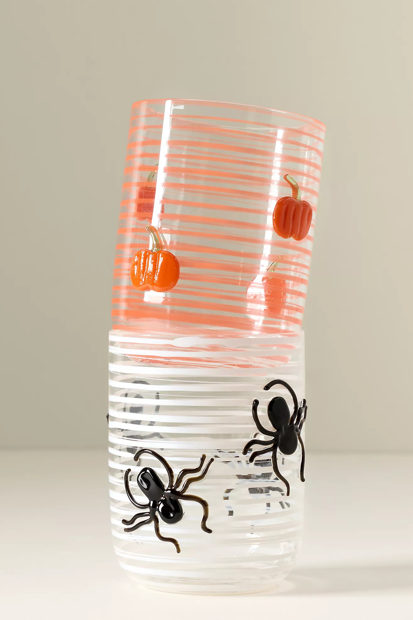 Halloween Swirl Juice Glass | Anthropologie (US)