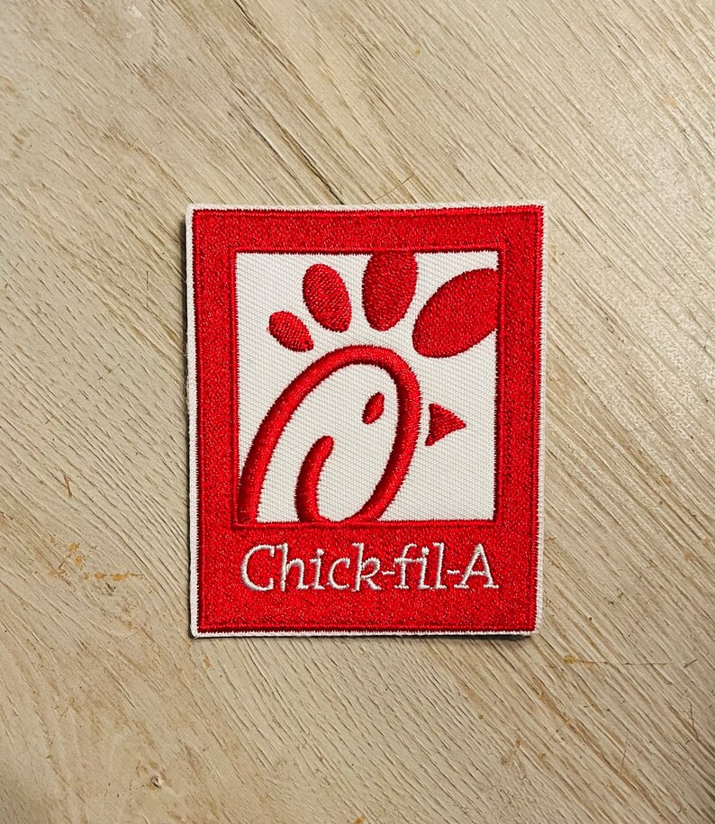 Chick-fil-a Iron on Patch Ready Patch Brand New Fast Food - Etsy | Etsy (US)