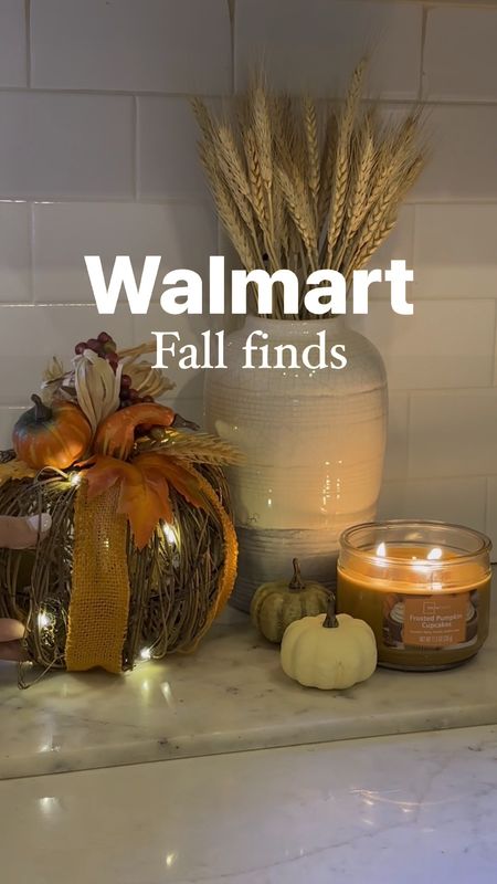 I love this pumpkin, and you can turn the battery pack off and on to make it glow at night! Plus this pumpkin candle smells amazing! Walmart home, Walmart, finds 

#LTKHoliday #LTKSeasonal #LTKhome