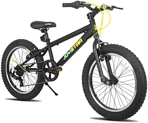 JOYSTAR 20 Inch Mountain Bike for Kids Ages 7-12 Year Old, Fat Tire Kids Bike Featuring 7-Speed Shim | Amazon (US)