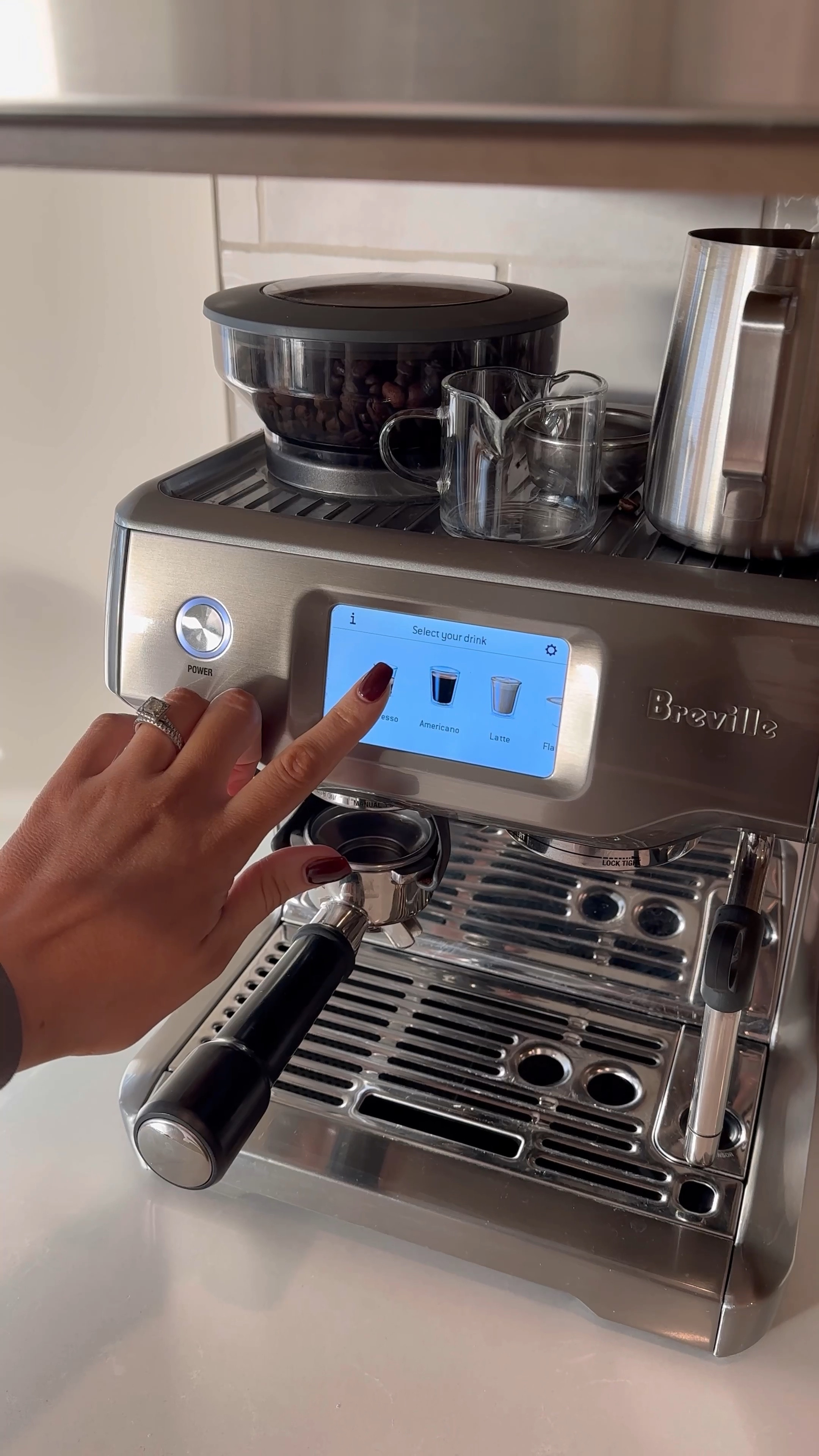 Espresso machine that in my opinion is worth every penny! Works so extremely well & easy to drink coffee at home with this bad boy! ☕️ 

#LTKhome #LTKGiftGuide