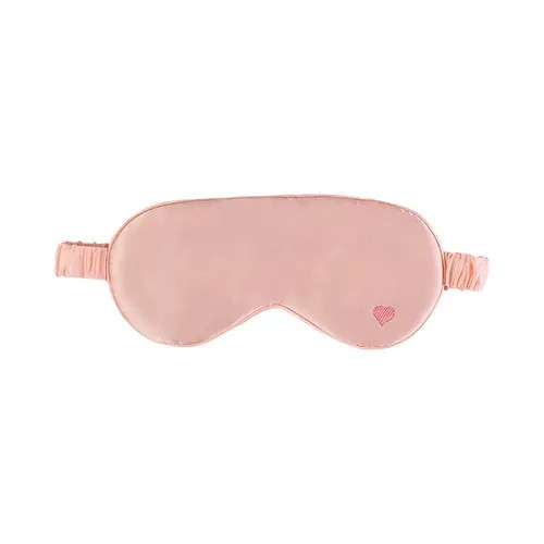 Lost Pattern Silk Sleep Eye Mask in Pink at Nordstrom | Nordstrom