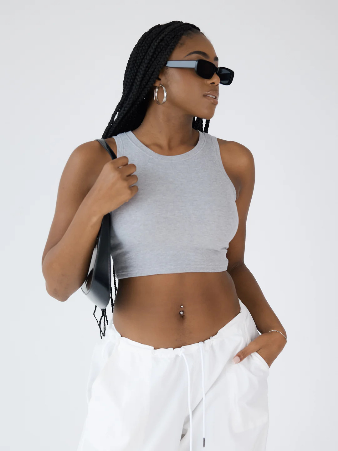 Racerback Brami (Crop) | Klassy