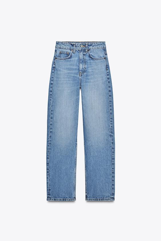 TRF MOM FIT HIGH-WAIST JEANS | Zara UK