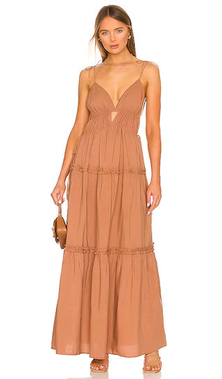 Solana Dress | Caramel Dress | Burnt Orange Dress | Tan Dress | Brown Dress | Nude Dress | Revolve Clothing (Global)