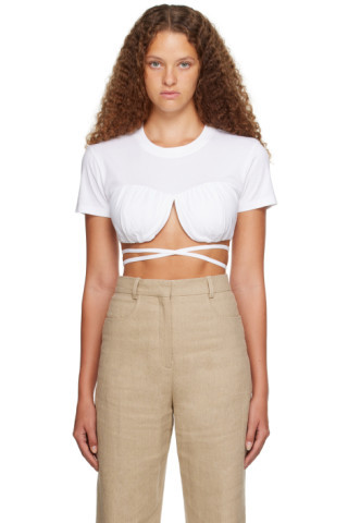 White Le Chouchou 'Le T-Shirt Baci' T-Shirt | SSENSE