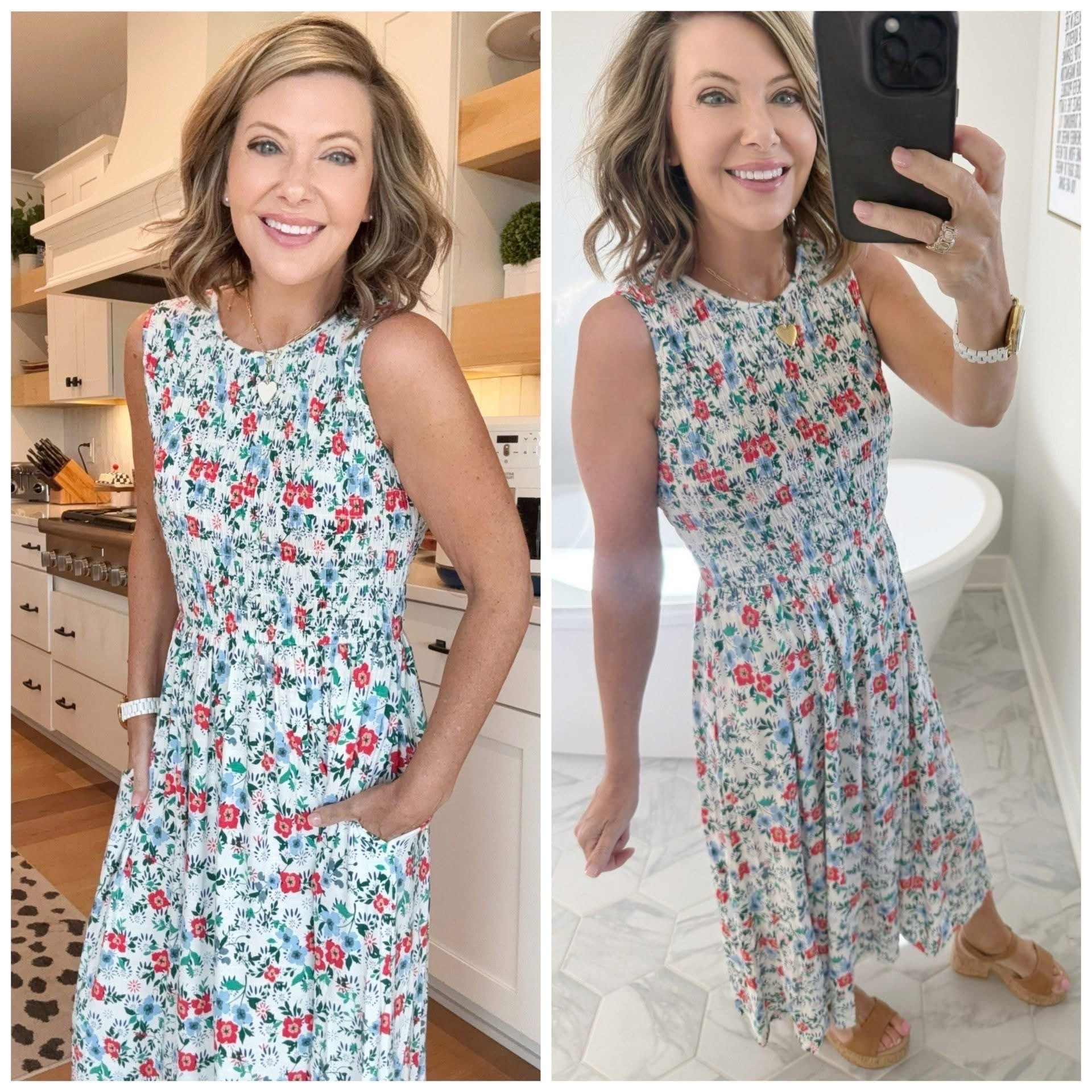On clearance! Under $28! ⚡️
Love this stretchy dress with pockets! Add a denim jacket to break up the print a little bit!

#LTKootd #LTKSaleAlert #LTKSeasonal