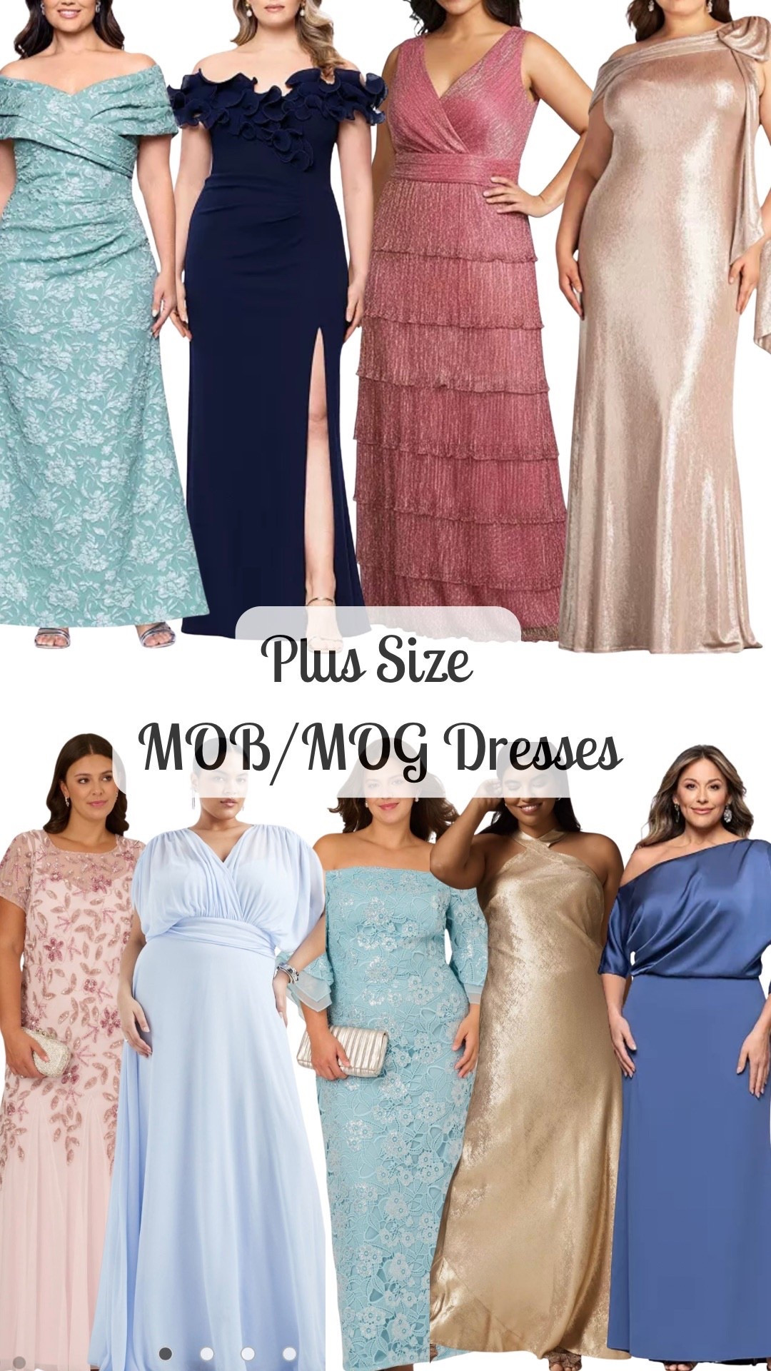 Plus Size Mother of the Bride Dresses and Plus Size Mother of the Groom Dresses 

#LTKWedding