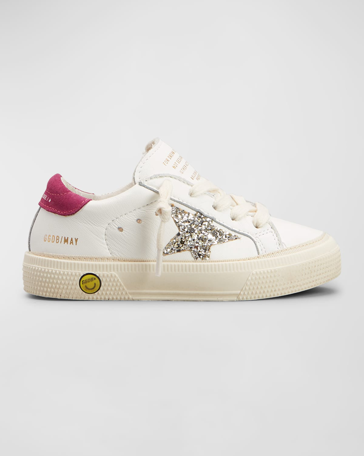 Girl's May Glitter Star Sneakers, Toddlers/Kids | Neiman Marcus