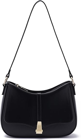 Prettyzys Crescent Shoulder Bag for Women, Vintage Retro Vegan Leather Clutch Tote Handbags Cross... | Amazon (US)