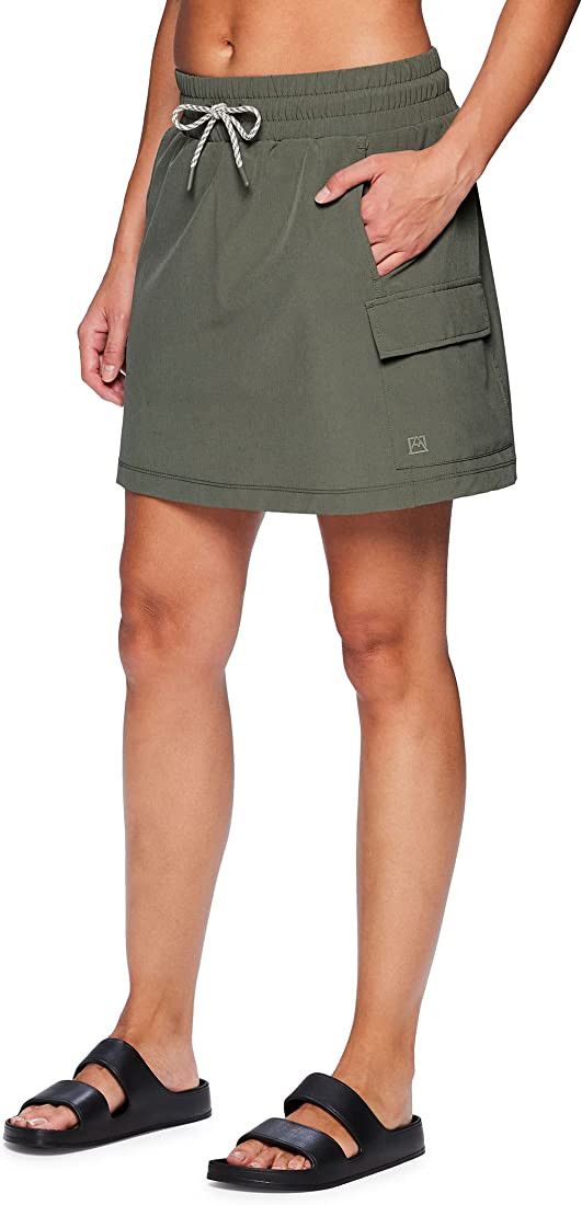 Avalanche Women's Quick Drying Woven Ripstop Skort with Bike Short and Pockets | Amazon (US)