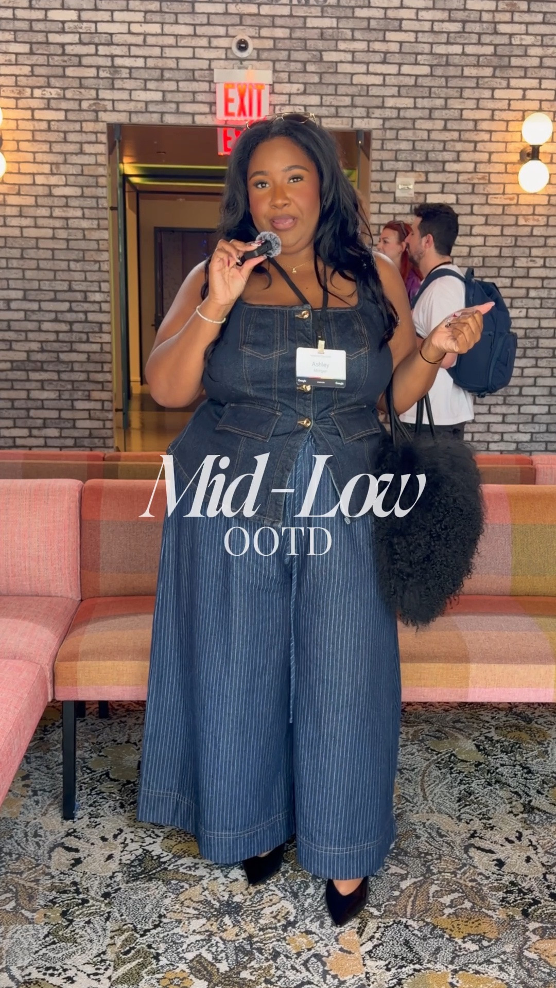 What I work on NYFW day one! Denim corset top is in a 1x & selling out quickly! I love these Ofuure Amara pants 😍 

#plussizefashion #walmartfashion #plussizedenim

#LTKNYFW #LTKootd #LTKPlusSize