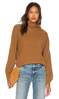 Alice + Olivia Caprice Drop Shoulder Tunic in Camel from Revolve.com | Revolve Clothing (Global)