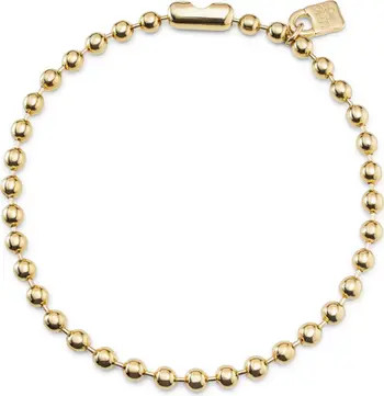 UNODE50 18K gold-plated necklace with large spherical beads | Nordstrom | Nordstrom