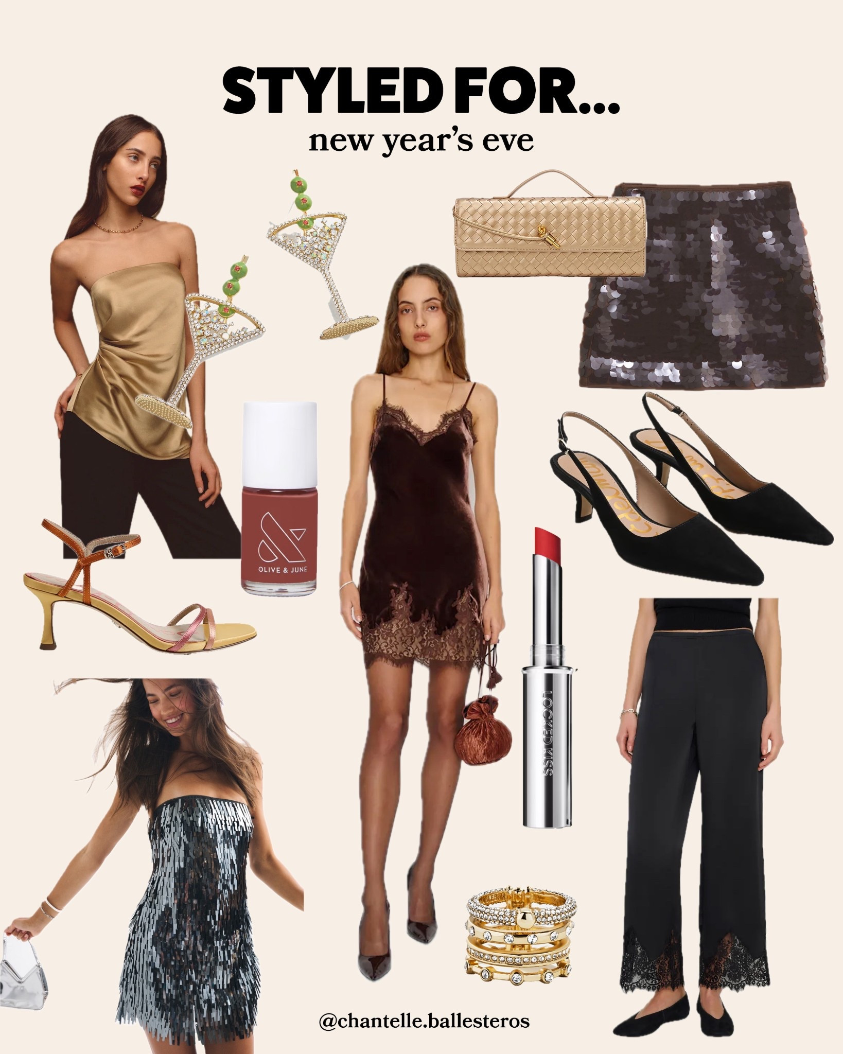NYE outfit inspo ✨ Sequins, velvet, lace, and feminine details to ring in the new year in style. Linking all my favorite New Year’s Eve looks for celebrating, whether you’re going out or staying in! ✨ 

#LTKootd #LTKHoliday