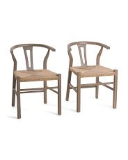 Set Of 2 Wishbone Dining Chairs | Kitchen & Dining Room | T.J.Maxx | TJ Maxx
