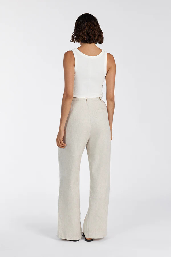 NORAH NATURAL LINEN PANT | DISSH