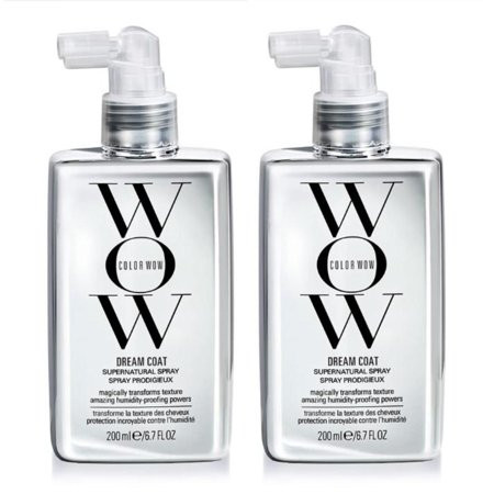 2 Pack COLOR WOW Dream Coat Supernatural Spray - Keep Your Hair Frizz-Free and Shiny No Matter the Weather with Award-Winning Anti-Frizz Spray 6.7 Fl. Oz. | Walmart (US)