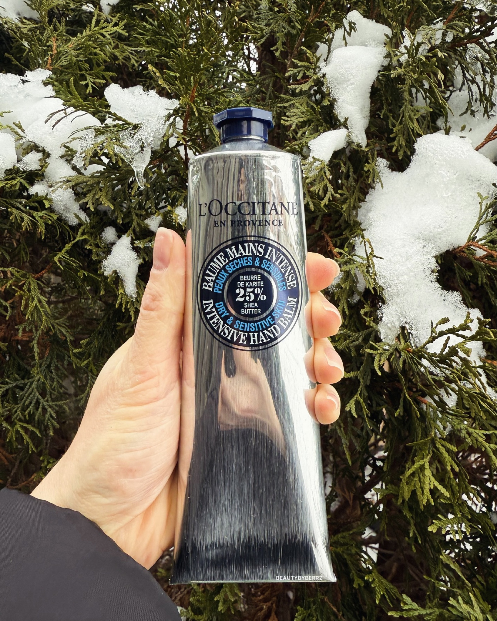 The @loccitane Shea Butter Intensive Hand Balm is saving my hands this winter! ❄️ 

👏🏻 This is an intensely nourishing hand balm crafted with 25% shea butter that helps to moisturize and protects skin from environmental aggressors that lead to dryness such as cold weather as well as water. It’s formulated for the whole family: ages 3+. 

👐🏻 My hands felt soft and soothed after using it. I appreciate the high concentration of shea butter. It absorbed into the skin well and did not feel greasy. There was a light scent that was pleasant but not overpowering. This is perfect to use during the Canadian winter months! 

*PR/gifted

#LTKBeauty