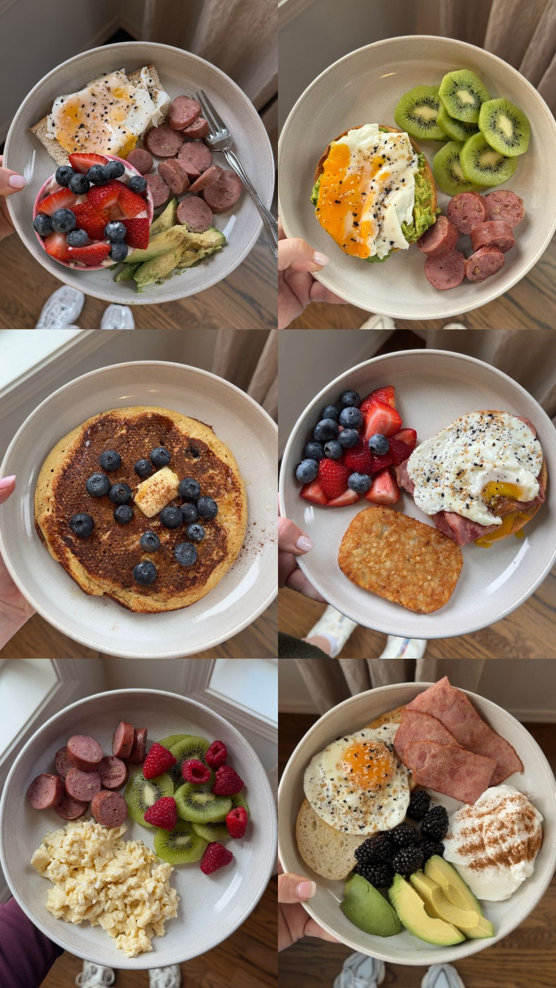 High Protein Breakfast Plate staples 🍳🥣🥞🫐🍓🥑🥯Options for same day pick up!  

 #LTKfitnessgoals #LTKfoodie #LTKActive