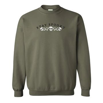 'Stay Spooky' Crewneck Sweatshirt | United Monograms