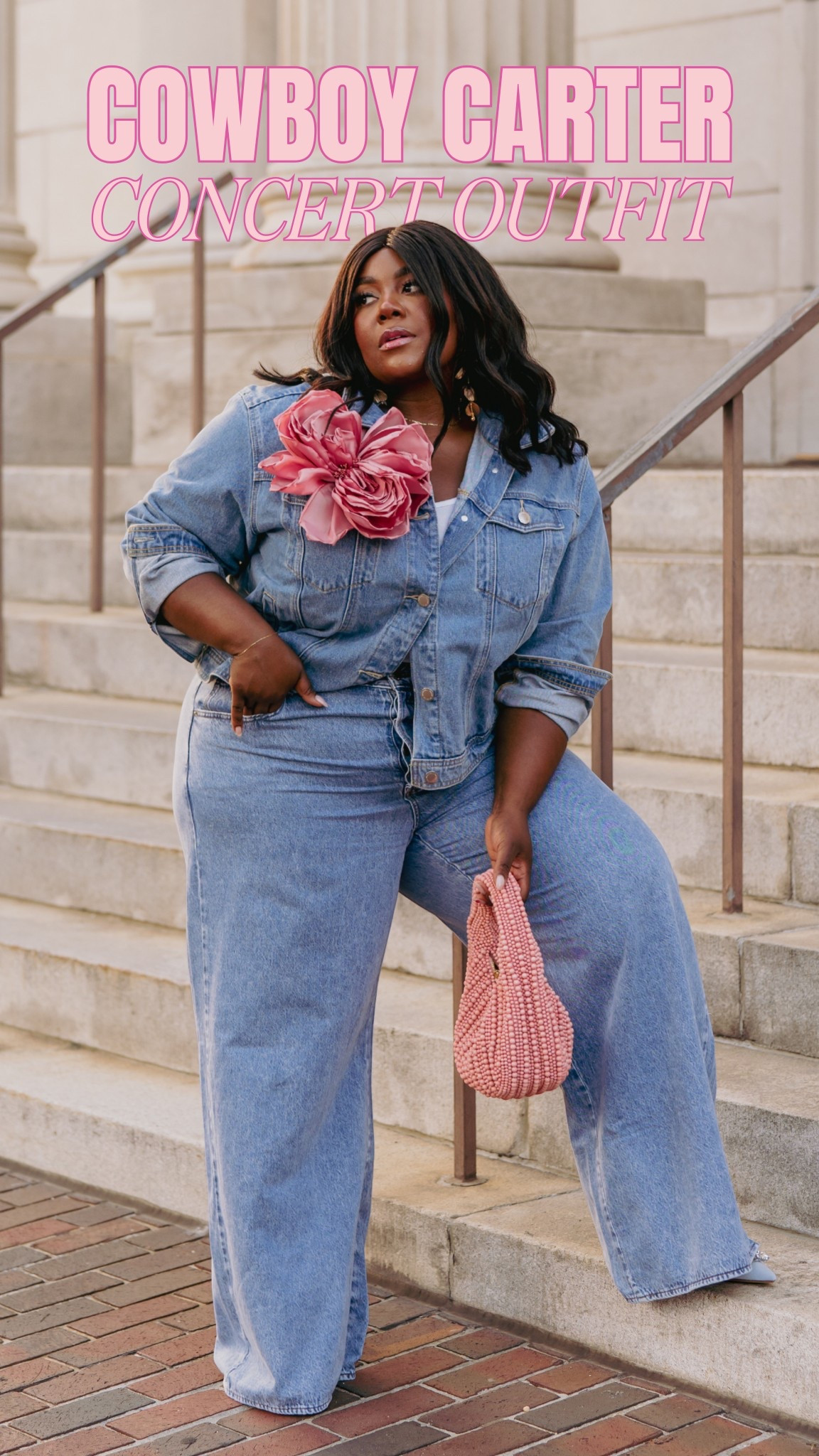Who else is going to see Queen B in concert?! Here’s some outfit inspo for my Cowboy Carter girlies.🤍🙌✨

Plus size, fashion, Beyoncé, country concert, concert outfit inspo, jeans, denim, denim on denim outfit 

#LTKFindsUnder100 #LTKSpringSale #LTKPlusSize