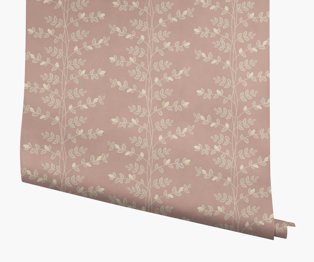Climbing Vines Wallpaper - Rose | Rifle Paper Co.