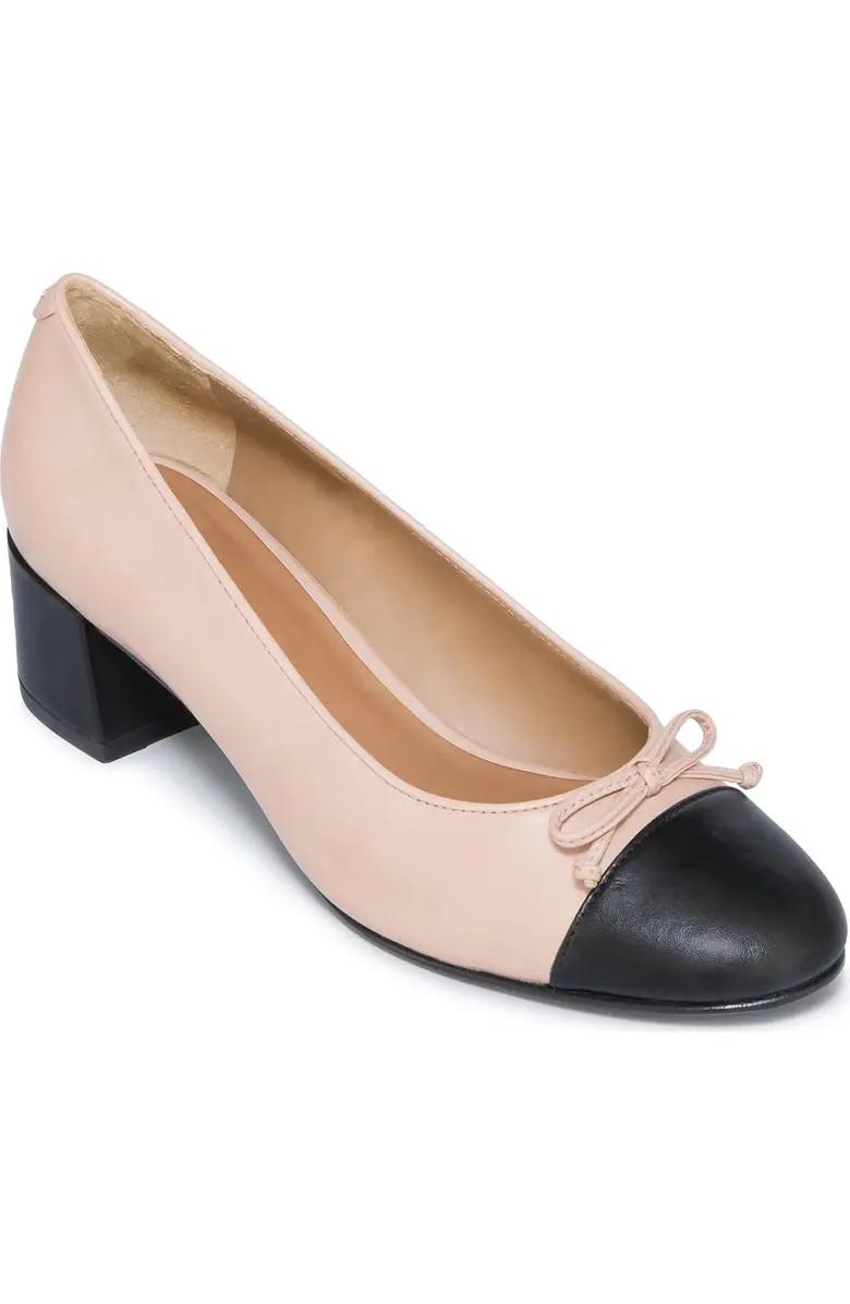 Bernardo Footwear Marisol Cap Toe Pump (Women) | Nordstrom | Nordstrom