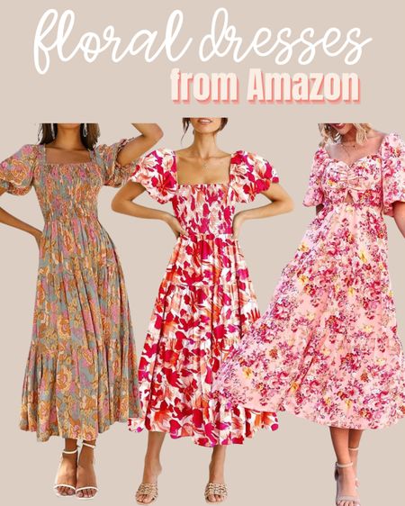 Summer floral dresses from Amazon
| amazon | floral dresses | sundress | amazon prime | bump fashion | maternity | gen x outfit | millennial outfit | outfit ideas | summer outfit | boho dress | boho style | summer outfit Inspo | summer dress | summer dresses | beach dress | travel dress | resort wear | resort dress | casual dresses | amazon dresses | amazon summer | amazon fashion | girly | cottage core | boho | amazon style | one shoulder | vacation | spring | summer | Memorial Day | vacation | resort outfit | cruise | beach outfit | beach fashion | mini dress | wedding guest | wedding guest dresses | boho | date night | 
#amazon #weddingguest #dress #dresses #summerdress#LTKstyletip #LTKtravel

#LTKBump #LTKSeasonal #LTKWedding