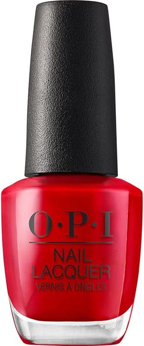 OPI Nail Lacquer Classic Nail Polish Colors | Red Shades | Crème, Shimmer, and Glitter Chip Resi... | Amazon (US)