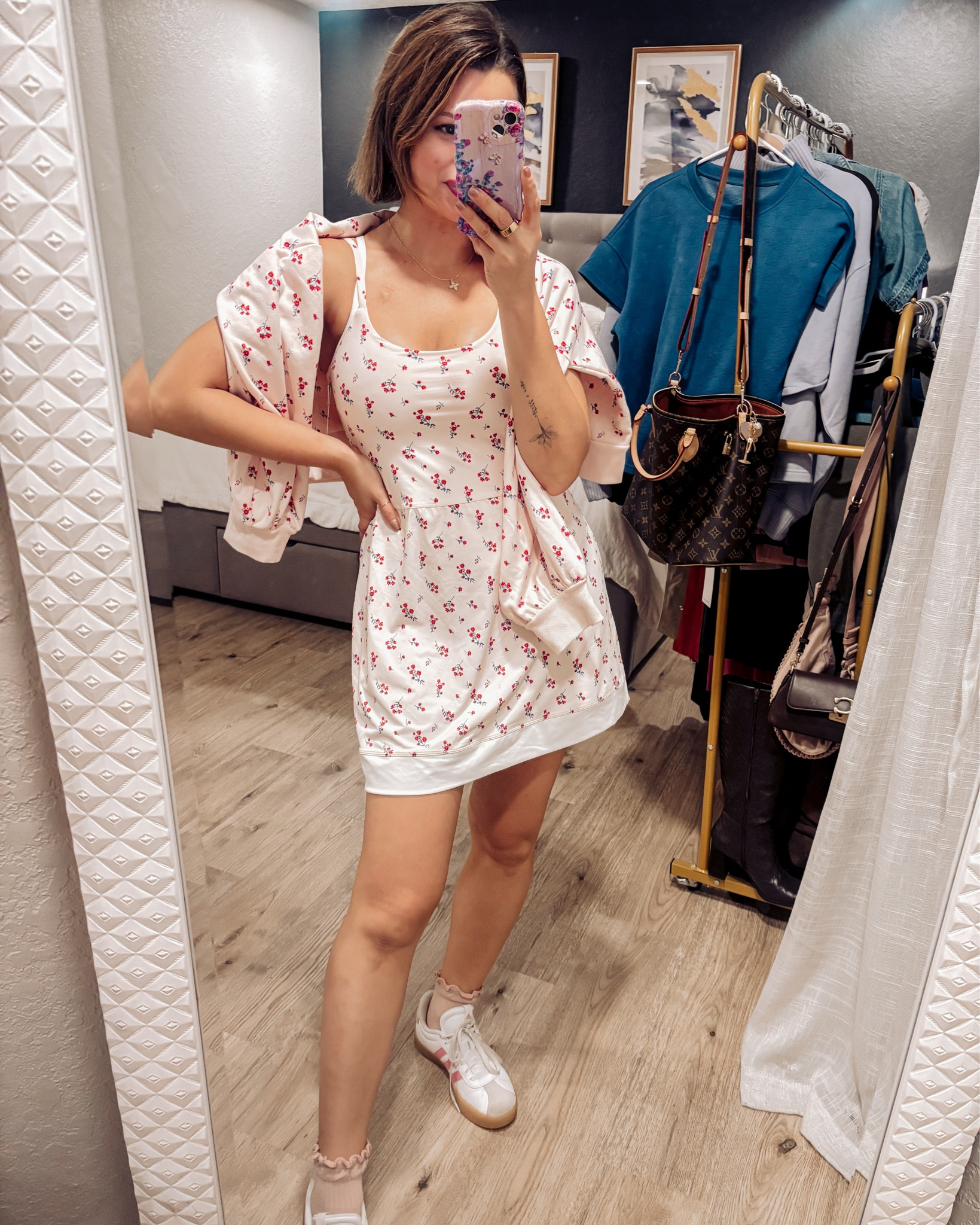 Fun, flirty, and cute! I am loving these new activewear pieces from Target! This floral print design is adorable and this baby pink color is really pretty for springtime. 

Many ways to style. I love the versatility and the material is so soft! 

#LTKFindsUnder50 #LTKActive #LTKootd