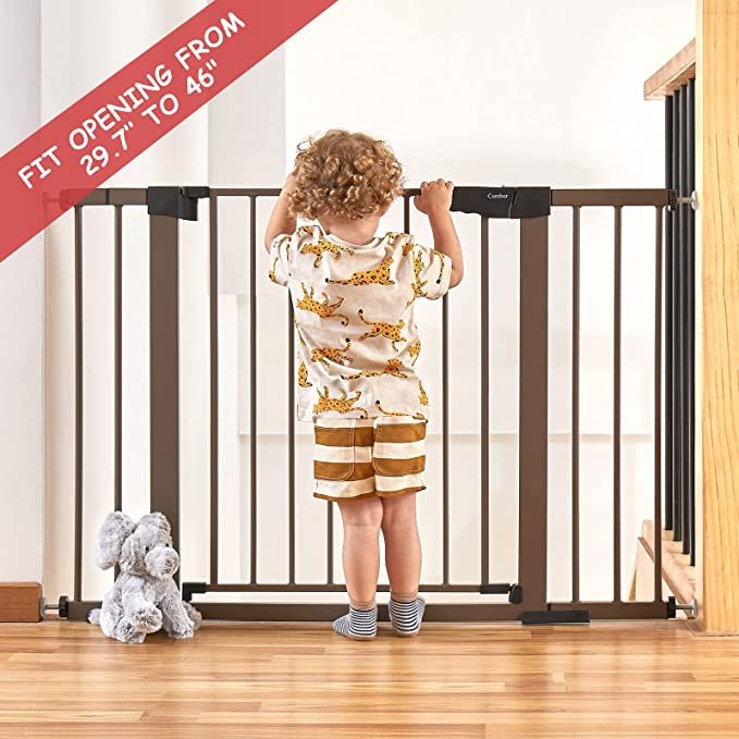 Mom's Choice Awards Winner-Cumbor 29.7-46" Auto Close Safety Baby Gate, Extra Tall and Wide Child... | Amazon (US)