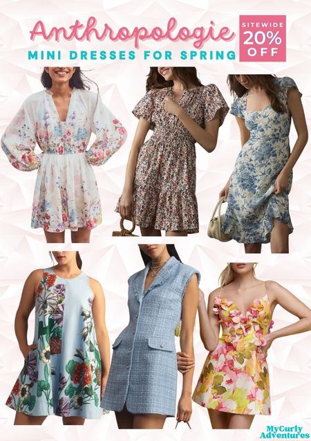 Don’t miss out on snagging these gorgeous mini dresses from Anthropologie - perfect for any occasion!

Get them at 20% off for orders of $100 or more until March 11!

- LTK exclusive sale, spring sale, spring season, spring dress, spring outfit, summer outfit, summer dress, date outfit, party outfit, party dress, travel outfit, vacation outfit, resort wear, wedding guest outfit, Anthropologie spring trends, Anthropologie spring outfit, Anthropologie fashion, Anthropologie spring sale

#LTKSpringSale #LTKSeasonal #LTKsalealert #LTKparties #LTKfindsunder50 #LTKfindsunder100 #LTKstyletip #LTKworkwear #LTKtravel #LTKwedding
