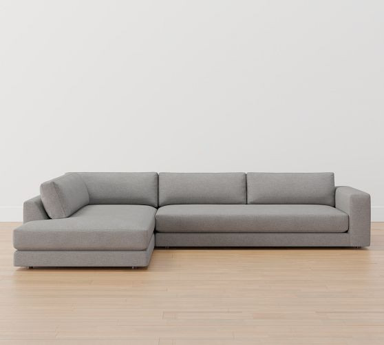 Carmel Lounge Return Bumper Sectional (117"–129") | Pottery Barn (US)